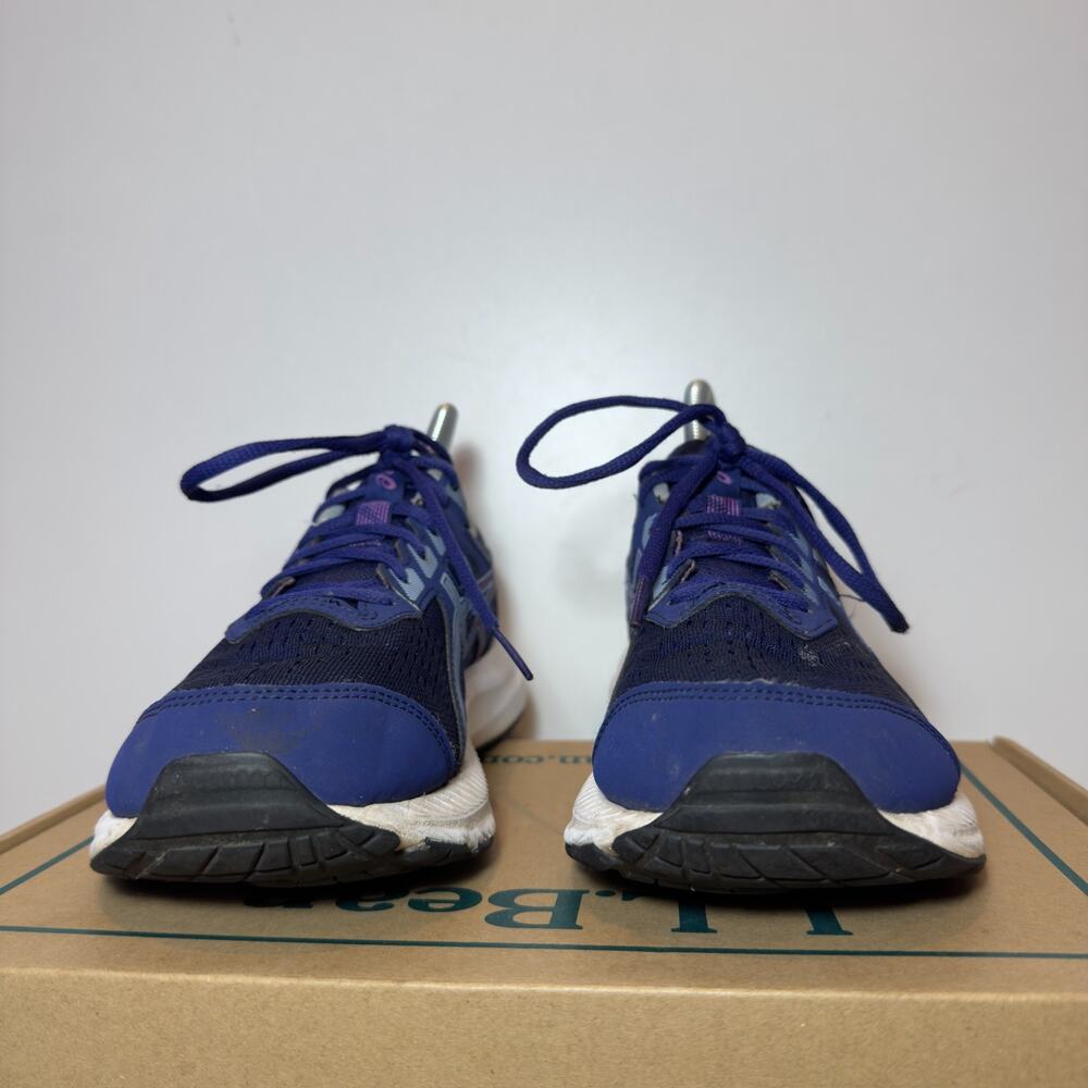 ASICS Gel Contend 8 Womens Size 8 Dive Blue Soft Sky Running Shoes Sneakers - Picture 4 of 7